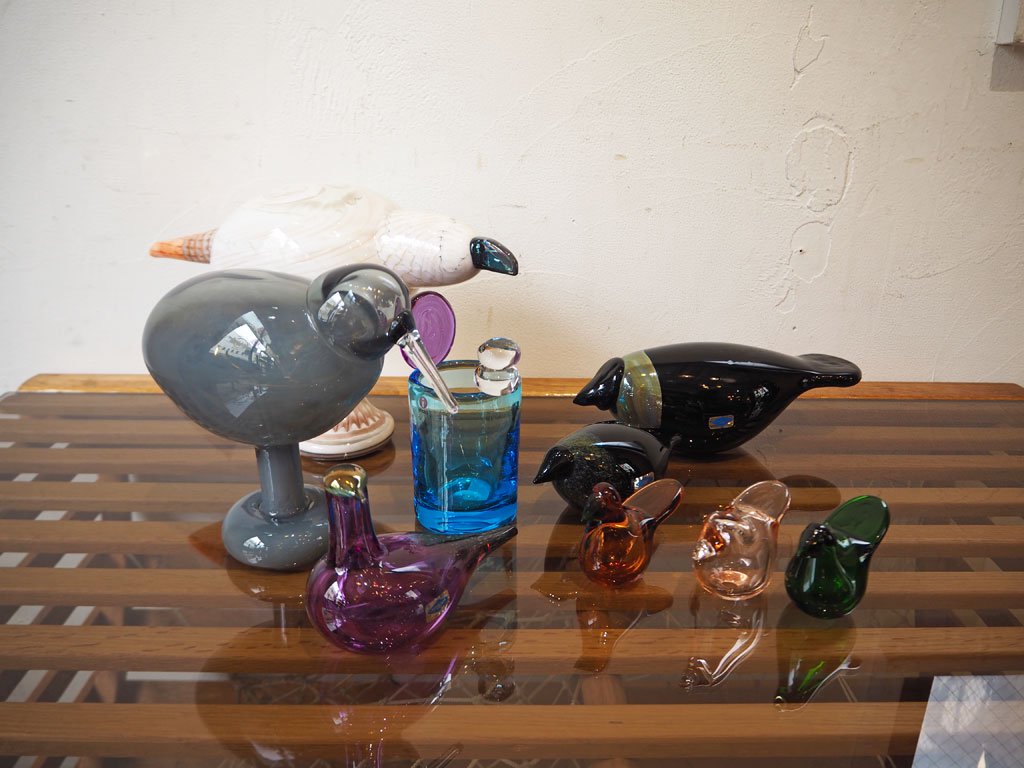 イッタラ iittala バード Bird ロッキー キーウィ Rocky Kiwi グレー オイバトイッカ Oiva Toikka 2004年 ★