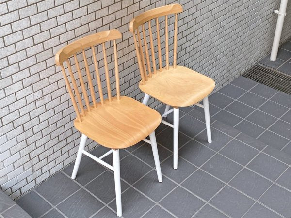 トン TON イロニカ Ironica ウィンザー ダイニングチェア ビーチ材 ナチュラル チェコ製 トーネット 2脚セット ■