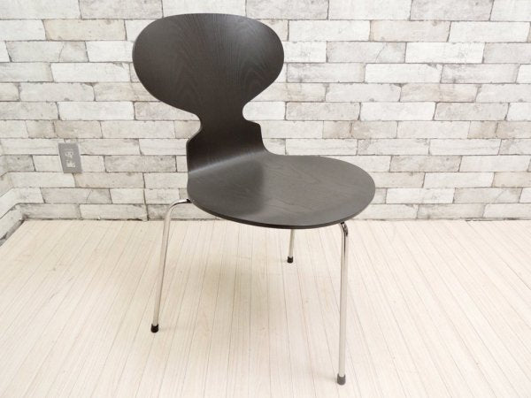 フリッツハンセン Fritz Hansen アントチェア ANT CHAIR アリンコチェア カラードアッシュ 3本脚 アルネ・ヤコブセン デンマーク 北欧家具 ●