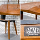 アクメ ファニチャー ACME Furniture USビンテージ ダイニングチェア 無垢材×アイアン インダストリアル A ■