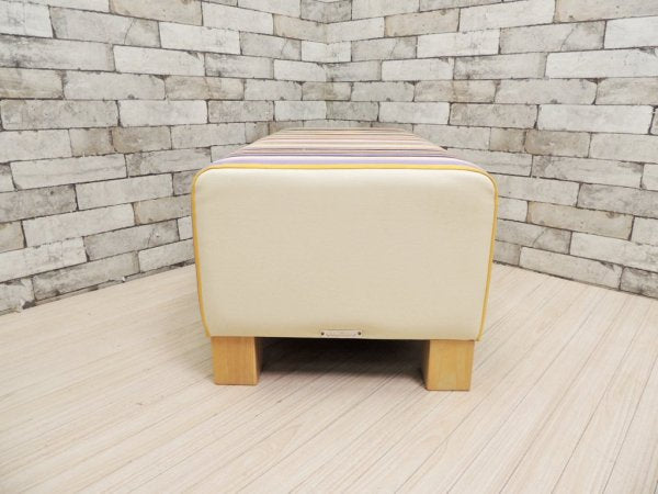 スウィッチ SWITCH 90 ベンチ 90 Bench ファブリック マルチカラー ストライプ 定価: \35,200~42,020- ●