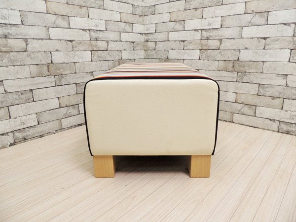 スウィッチ SWITCH 90 ベンチ 90 Bench ファブリック マルチカラー ストライプ 定価: \35,200~42,020- ●