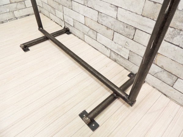 インダストリアルスタイル Industrial Style ハンガーラック アイアン パイプ 工業系 店舗什器 ●