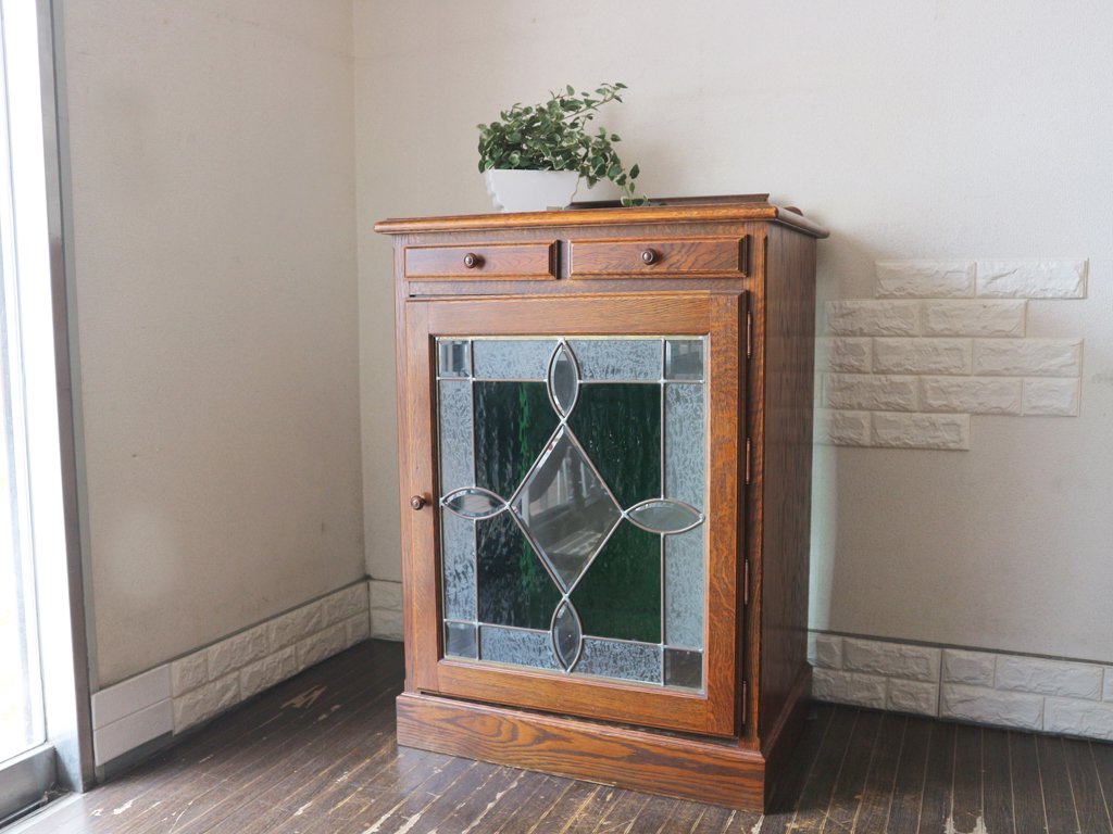 クラシカルデザイン Classical Design ワインラック キャビネット ミニバー オーク材 銀座松坂屋取扱い 参考定価430,000円 ◎