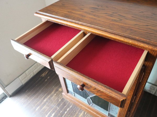 クラシカルデザイン Classical Design ワインラック キャビネット ミニバー オーク材 銀座松坂屋取扱い 参考定価430,000円 ◎