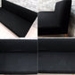 イデー IDEE コンパクトラウンジ ソファ COMPACT LOUNGE  SOFA 2.5シーター ブラック 篠本拓宏デザイン 定価28万前後 廃盤 ●