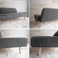 イデー IDEE アーオ ソファ AO SOFA 2シーター チャコール 岡嶌要 定価: \148,500- ♪