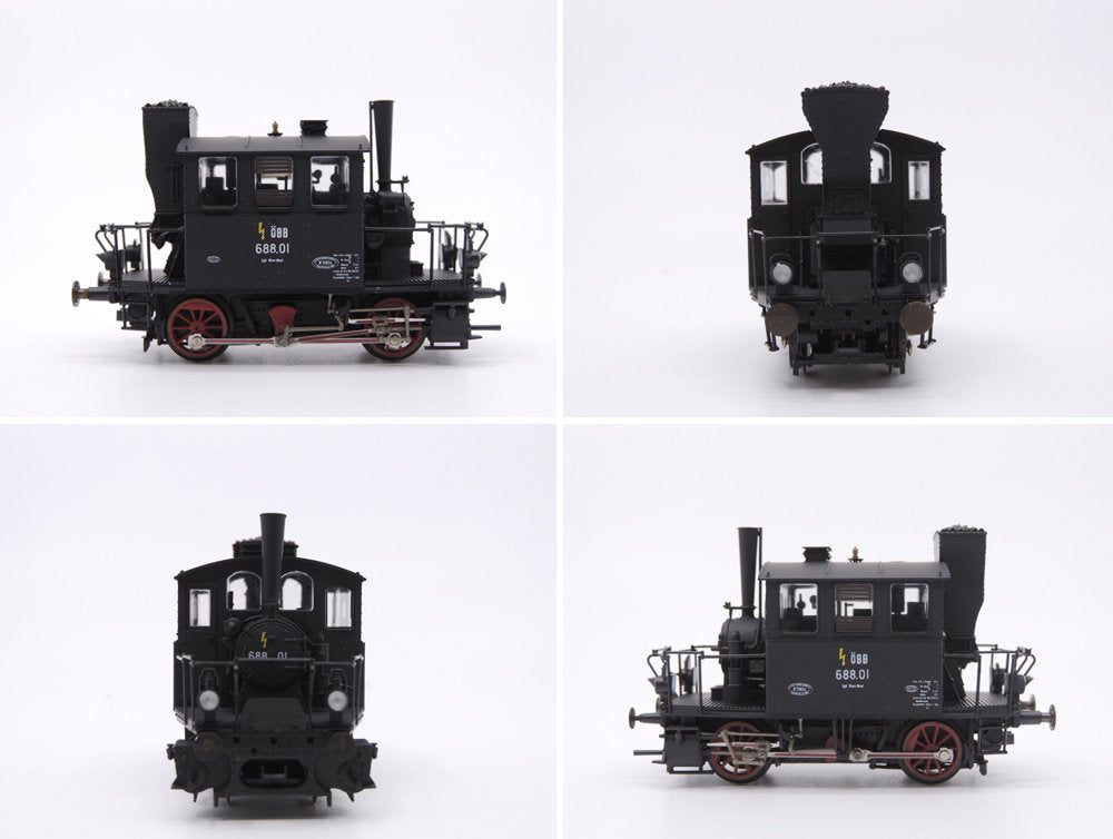 ロコ ROCO HOゲージ 鉄道模型 43258 グラスカステン BR98 電気機関車 ドイツ 希少品 ●