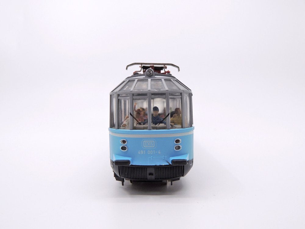 ロコ ROCO HOゲージ 鉄道模型 43525 ガラス展望電車 ドイツ 希少品 ●