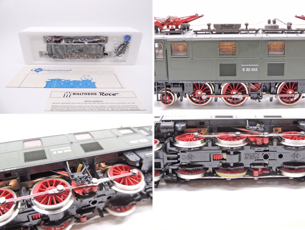 ロコ ROCO HOゲージ 鉄道模型 04145 BR 132 電気機関車 ドイツ国鉄 希少品 ●