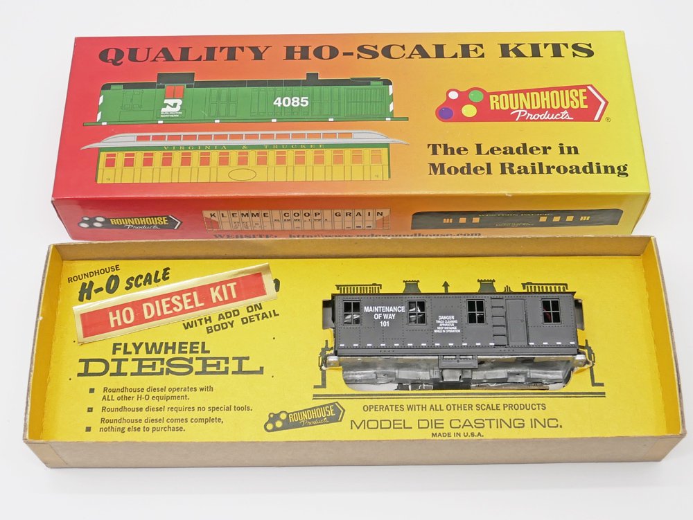 ラウンドハウス ROUNDHOUSE TRACK CLEANER KIT 組立品 鉄道模型 ●