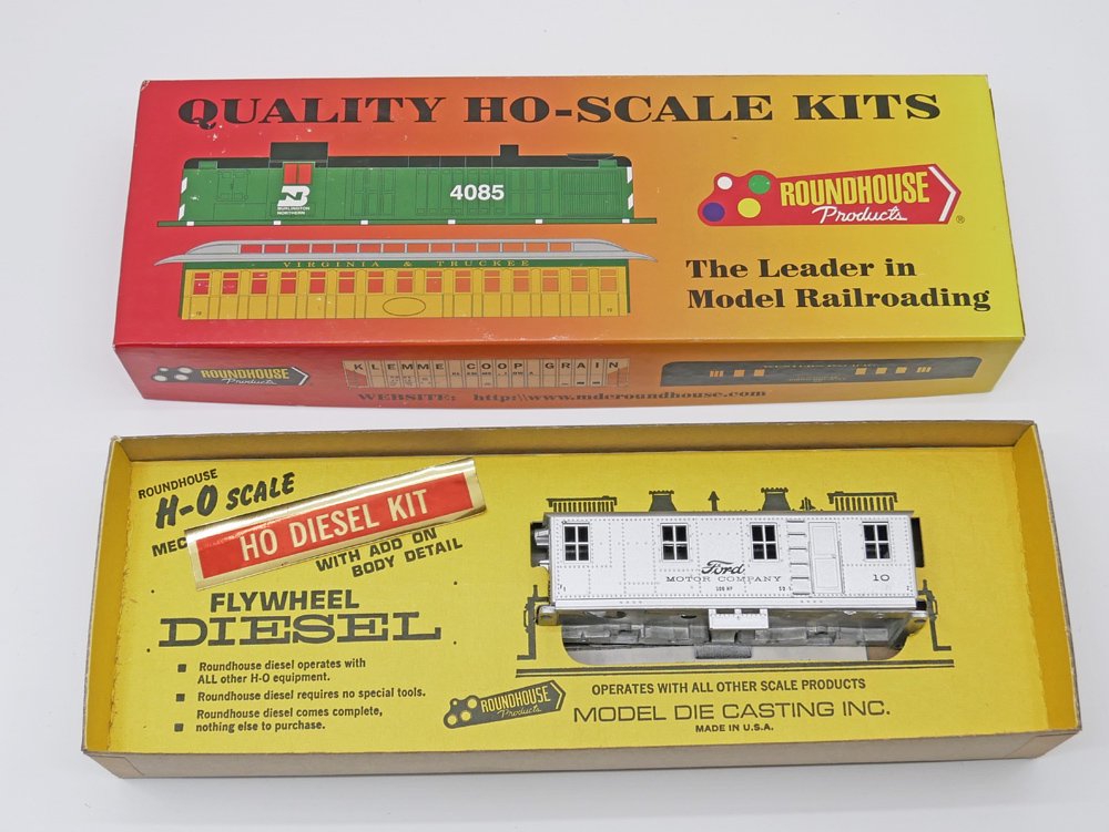 ラウンドハウス ROUNDHOUSE BOX CAB DIESEL KIT 組立品 鉄道模型 ●