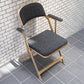 クラリン CLARIN フォールディングアームチェア FOLDING CHAIR WITH ARM 折畳 フルクッション ブラック ファブリック張替済 USA 米国 P.F.S 取扱 ■