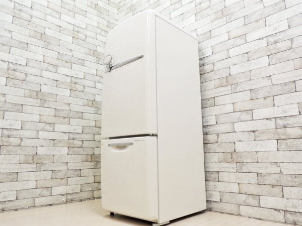 ナショナル National ウィル WiLL 冷凍冷蔵庫 ホワイト 2005年製 162L 廃番 ノスタルジックデザイン ●