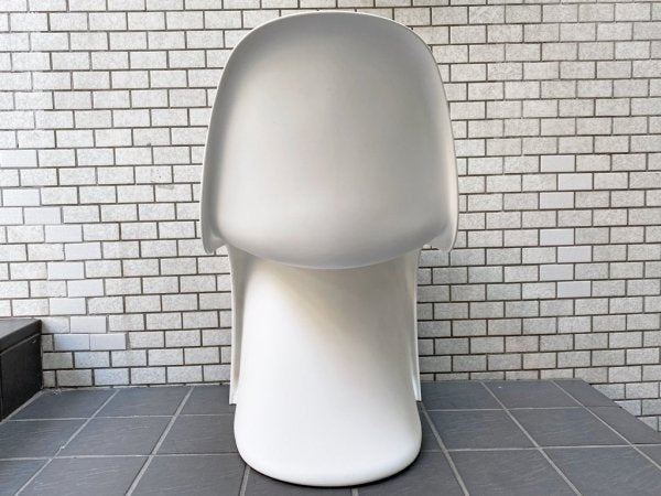 ヴィトラ vitra パントンチェア Panton Chair ホワイト ヴェルナー・パントン Panton スタッキングチェア スペースエイジ ミッドセンチュリー ■