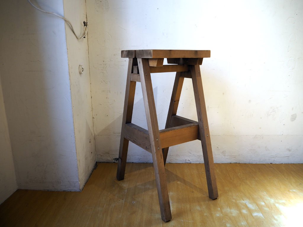 石巻工房 Ishinomaki Laboratory ハイスツール ISHINOMAKI HIGH STOOL ステップスツール 脚立 芦沢啓治　Keiji Ashizawa ★