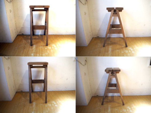 石巻工房 Ishinomaki Laboratory ハイスツール ISHINOMAKI HIGH STOOL ステップスツール 脚立 芦沢啓治　Keiji Ashizawa ★