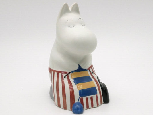 アラビア ARABIA ムーミン MOOMIN フィギュア ムーミンママ 編み物 トーベ・ヤンソン TOVE JANSSON 2010-12年 廃番品 北欧雑貨 ●