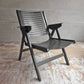 レックス ラウンジチェア REX LOUNGE CHAIR フォールディング プライウッド 折畳みチェア ニコ・クラリ Niko Kralj ブラック 定価49,500円 ♪