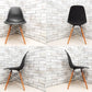 ハーマンミラー HermanMiller × ヴィトラ vitra 廃盤 Wネーム C&R.イームズ Eames サイドシェルチェア ダウェルベース ブラック ミッドセンチュリー ●