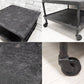 インダストリアルスタイル Industrial Style アイアンローテーブル センターテーブル トレー天板 キャスター付 ●