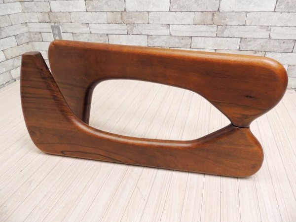 イサムノグチ Isamu Noguchi コーヒーテーブル Coffee Table ガラス天板厚19mm リプロダクト品 デザイナーズ家具 名作 ●