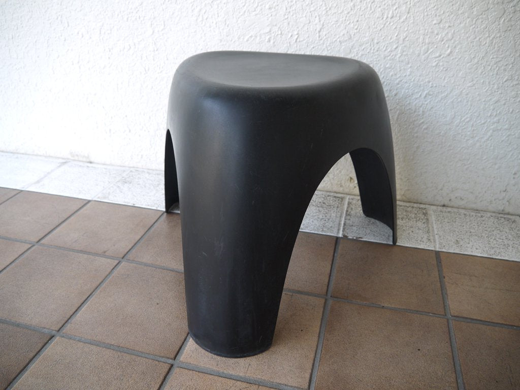 ヴィトラ vitra. エレファントスツール Elephant Stool 象脚スツ―ル ブラック Sori Yanagi ’54デザイン MoMA 永久収蔵品 ミラノ・トリエンナーレ 金賞作品 ◇