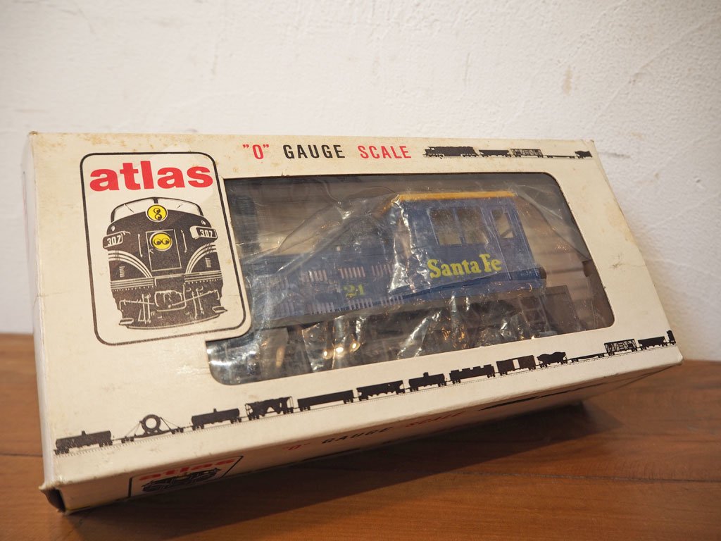 アトラス ATLAS Oゲージ WDT INDUSTRIAL SWITCHER No.6121 SANTA FE サンタフェ鉄道 WDT インダストリアル スイッチャー 一部未組立 ★