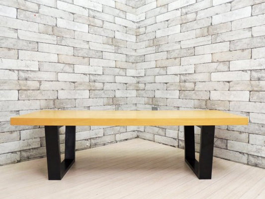 ランドスケーププロダクツ Landscape Products スクエアレッグテーブル SQUARE LEGS TABLE メープル材 Mサイズ 廃盤品 ●