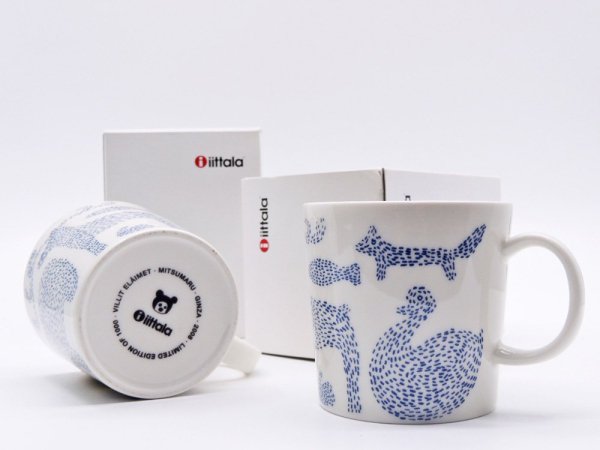 イッタラ iittala ティーマ TEEMA マグカップ Tokyo City つぼいねね 2008年 限定1000個 箱付 未使用品 希少 フィンランド 北欧食器 A ●