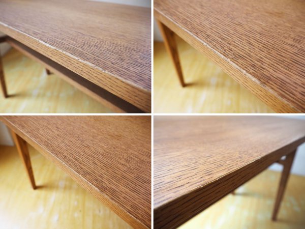 ウニコ unico クルト KURT オーク材 カフェテーブル 幅100cm オイル仕上げ ローテーブル センターテーブル 北欧ビンテージスタイル ★