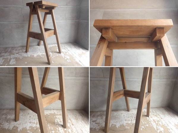 石巻工房 Ishinomaki Laboratory ハイスツール ISHINOMAKI HIGH STOOL ステップスツール 脚立 芦沢啓治　Keiji Ashizawa ♪