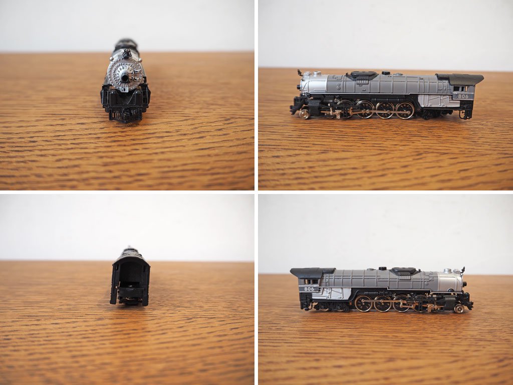 バックマン オーバーランダー＆テンダー OVERLANDER＆TENDER 4-8-4 蒸気機関車 ユニオンパシフィック鉄道 Union pacific Ｎゲージ ★