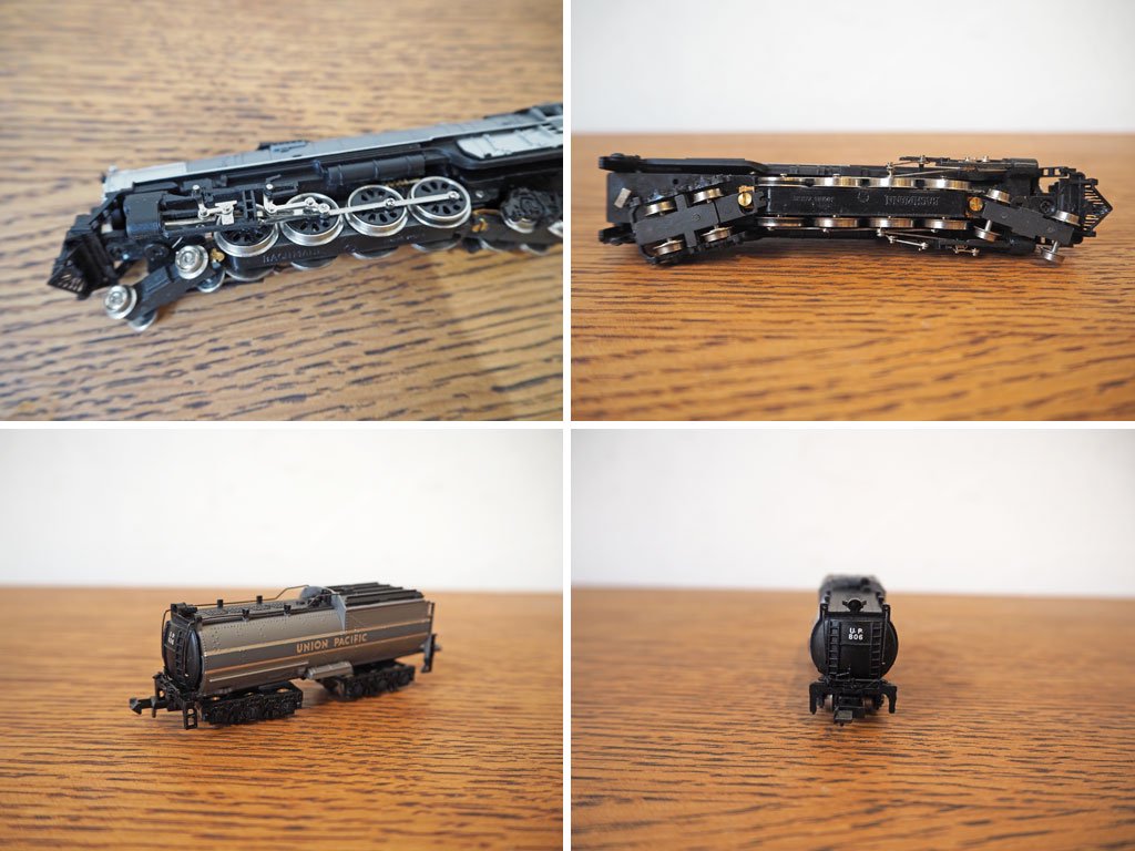 バックマン オーバーランダー＆テンダー OVERLANDER＆TENDER 4-8-4 蒸気機関車 ユニオンパシフィック鉄道 Union pacific Ｎゲージ ★