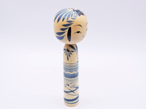 ビームス BEAMS JAPAN フェニカスタジオ fennica STUDIO インディゴこけし INDIGO KOKESHI 8寸 佐藤康広 仙台木地製作所 ●