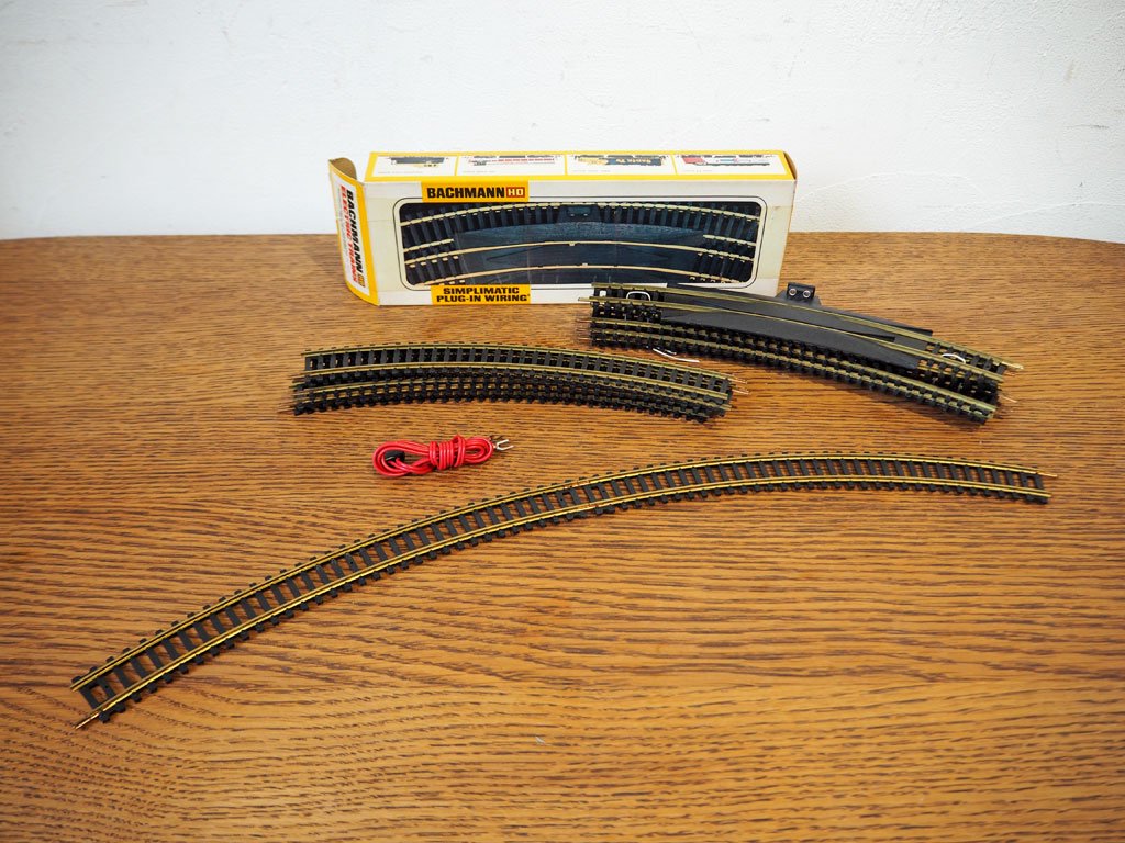 バックマン BACHMANN HOゲージ トラックセット HO GAGE TRACK SET 線路 直線2本 カーブ計14本 ★