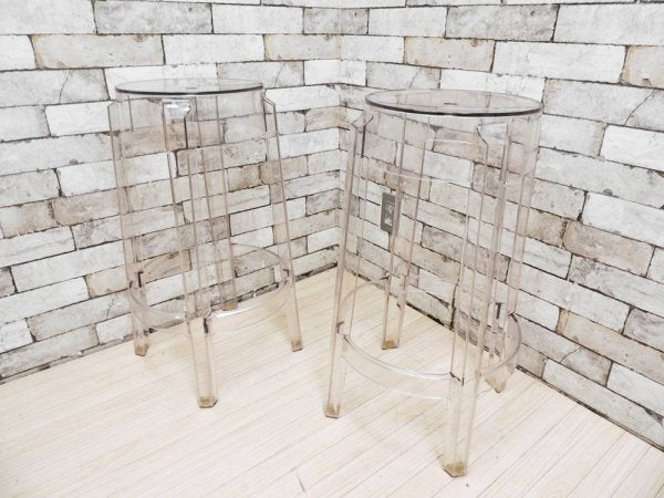 カルテル Kartell チャールズゴースト Charles Ghost スツール クリスタル フィリップ・スタルク 定価: \39,600- A ●