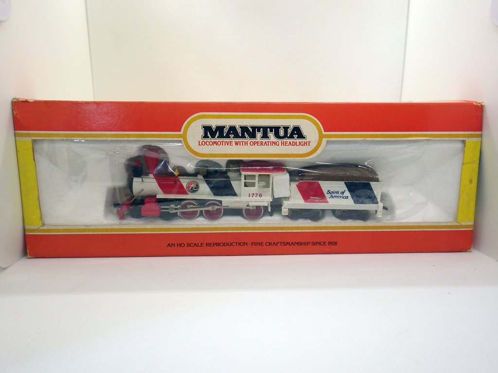 マントゥア MANTUA No.309-118 1890 Rodgers Spirit of America HOゲージ 鉄道模型 箱付き ♪