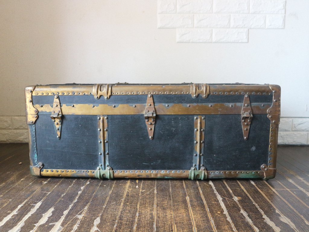 ビンテージ トランク Vintage trunk トランクケース アンティーク 店舗什器 ディスプレイ ◎