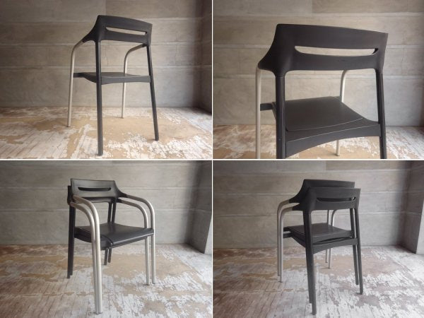 ウィルクハーン Wilkhahn 310/3 Senzo Chair スタッキング アームチェア 2脚セット 廃盤 ♪