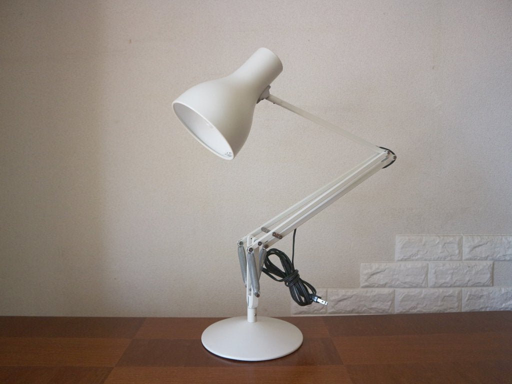 アングルポイズ ANGLEPOISE Type75 デスクランプ アルパインホワイト Alpine White タスクライト 英国 ケネス・グランジ Sir Kenneth Grange ◎