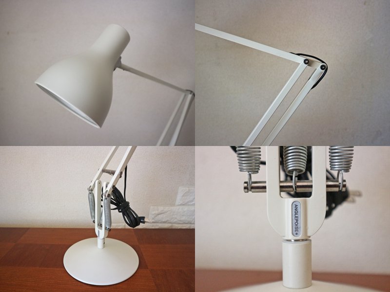 アングルポイズ ANGLEPOISE Type75 デスクランプ アルパインホワイト Alpine White タスクライト 英国 ケネス・グランジ Sir Kenneth Grange ◎