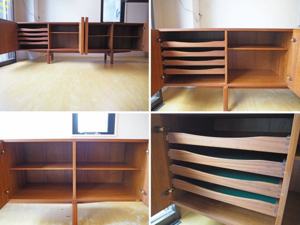 Faarup M&#248;belfabrik サイドボード イブ コフォード ラーセン Ib Kofod Larsen デンマーク チーク材 Teak sideboard Danish ★