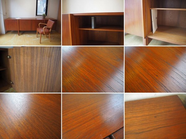 Faarup M&#248;belfabrik サイドボード イブ コフォード ラーセン Ib Kofod Larsen デンマーク チーク材 Teak sideboard Danish ★