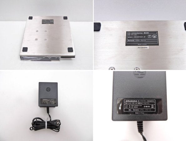 アマダナ amadana 電話機 留守番電話機能付 DT-120 ブラック 取扱説明書付 箱付 ●