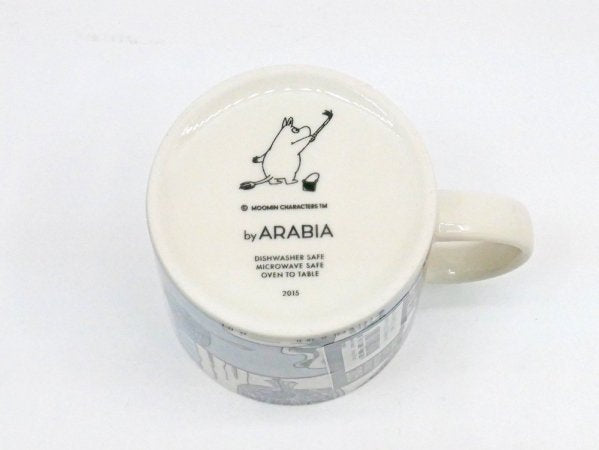 アラビア ARABIA ムーミン マグカップ 冬眠 Hibernation 2015年 冬限定 箱付き ●
