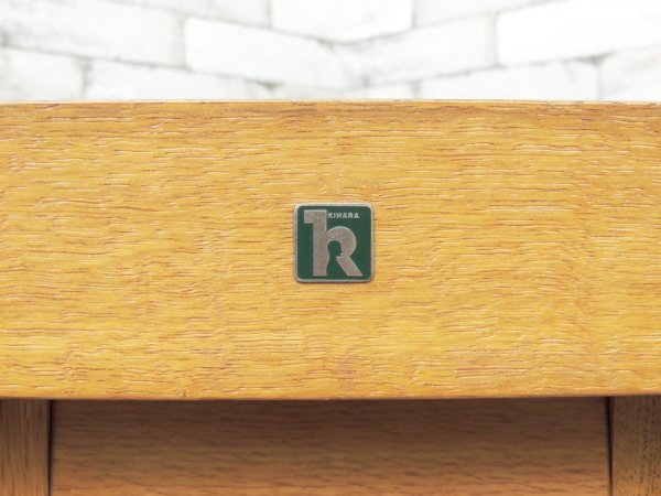 キハラ KIHARA 図書館キャビネット カードケース 抽斗45杯 スライド天板 ネームホルダー付 レトロ 店舗什器 B ●