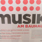 バウハウス Bauhaus ムジーク (ミュージック) Musik am Bauhaus2 額付 グラフィック アートポスター 2008年 音楽 ミッドセンチュリー モダニズム ●