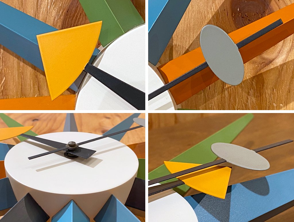 ヴィトラ Vitra ジョージネルソン George Nelson サンバースト Sunburst Clock 壁掛け時計 ウォールクロック マルチカラー ミッドセンチュリー ■