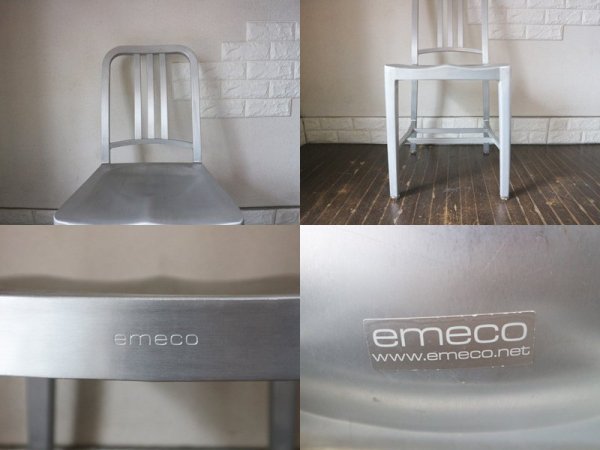 エメコ emeco ネイビーチェア NAVY CHAIR No.1006 チェア アメリカ A ◎